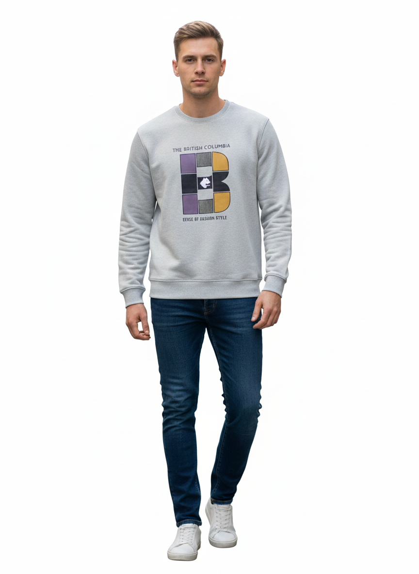 British Columbia Graphic Sweatshirt in Pristine - image 1